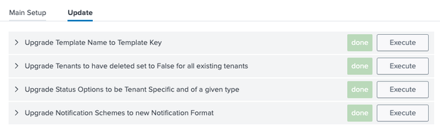 Update Tasks UI