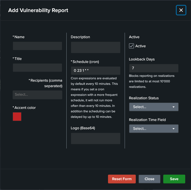 Create Vulnerability Intelligence Report