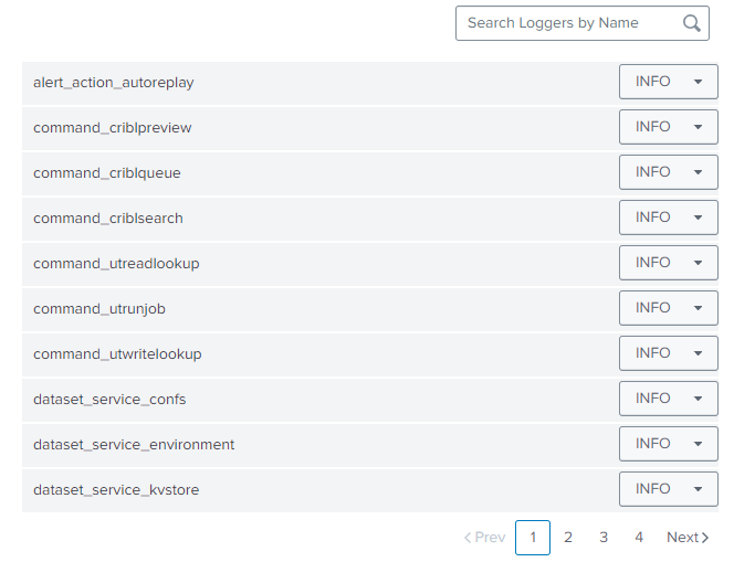 Logging Configuration